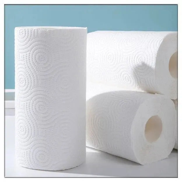 2 Ply Kitchen Paper Tissue Roll | Super Absorbent & Durable My Store